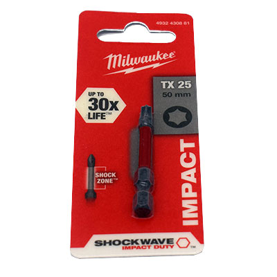 Milwaukee®Schrauberbit TX25/50mm