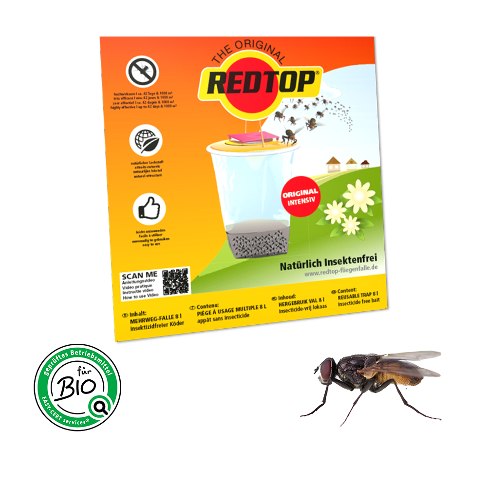 REDTOP® Fliegenfalle L - 3 L