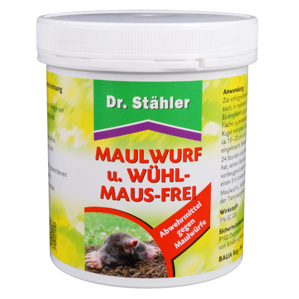 Dr. Stähler Maulwurf- und Wühlmausfrei 50g