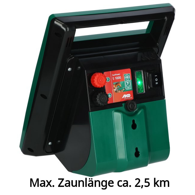 Sun Power S 1000 Solamodul 1 Joule Solar Weidezaungerät