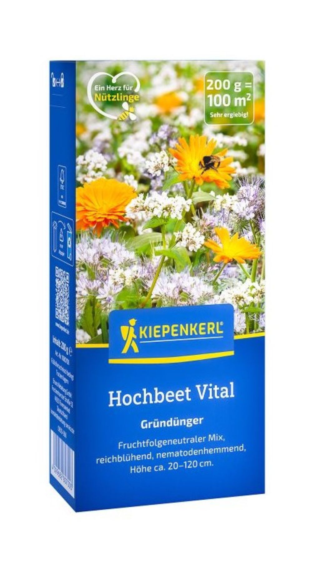 Hochbeet Vital | 200 g - ca. 100 m² | Gründünger | Kiepenkerl