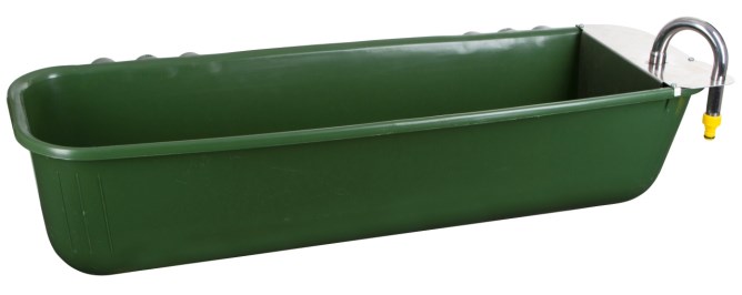 Langfuttertrog mit Schwimmerventil