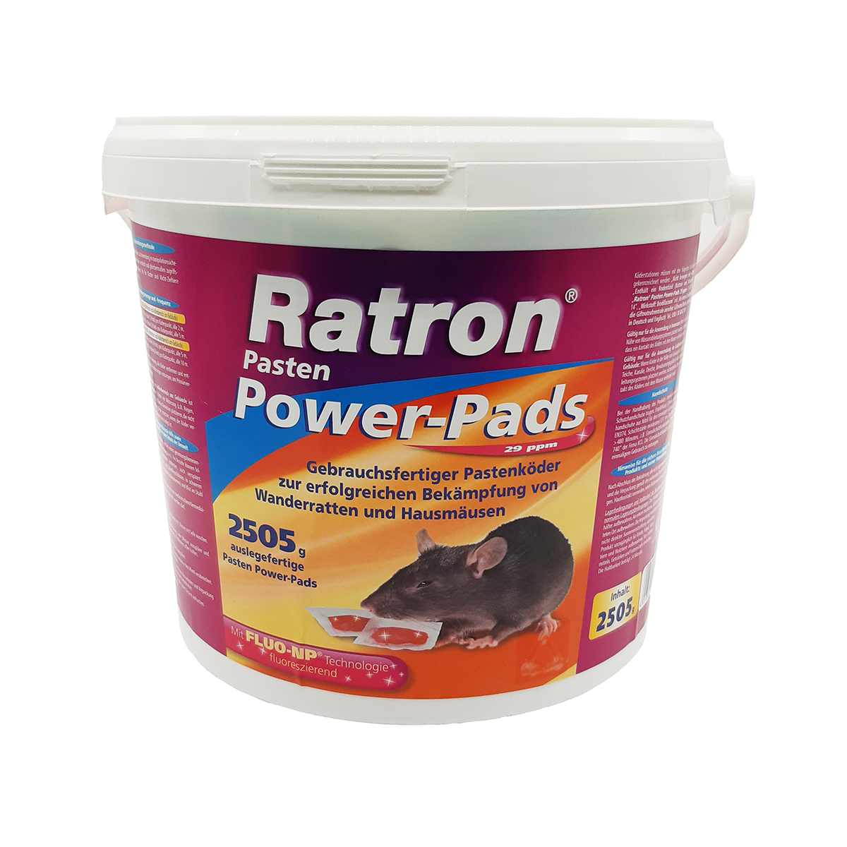 25705876 Ratron Power Pads 167x15g -freiverkäuflich