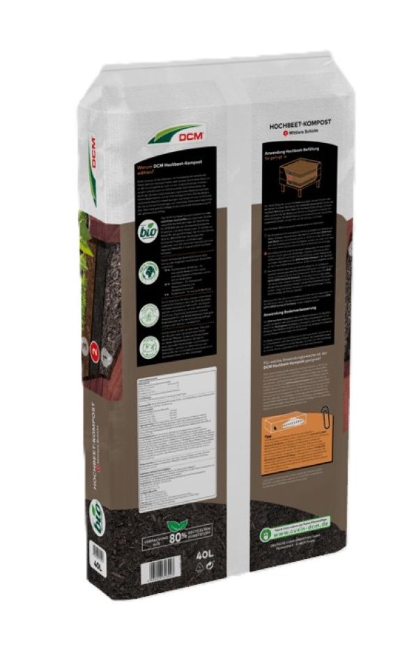 Hochbeet-Kompost | 40 L | Cuxin DCM