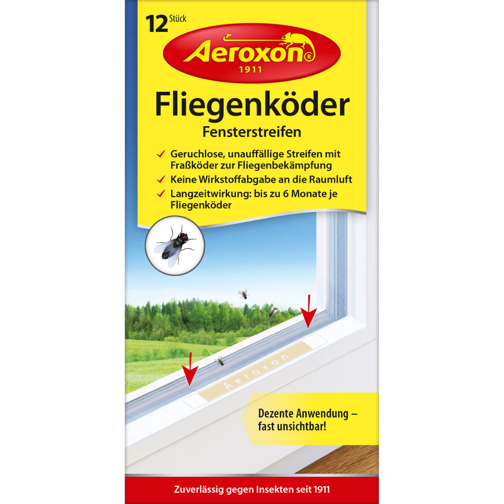 705401 Aeroxon Fliegenköder Fensterstreifen