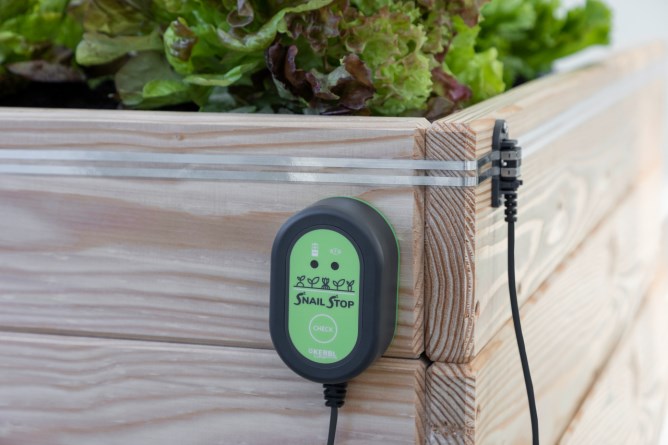 Schneckenzaun Elektrisch 9 Volt SnailStop für Hochbeete