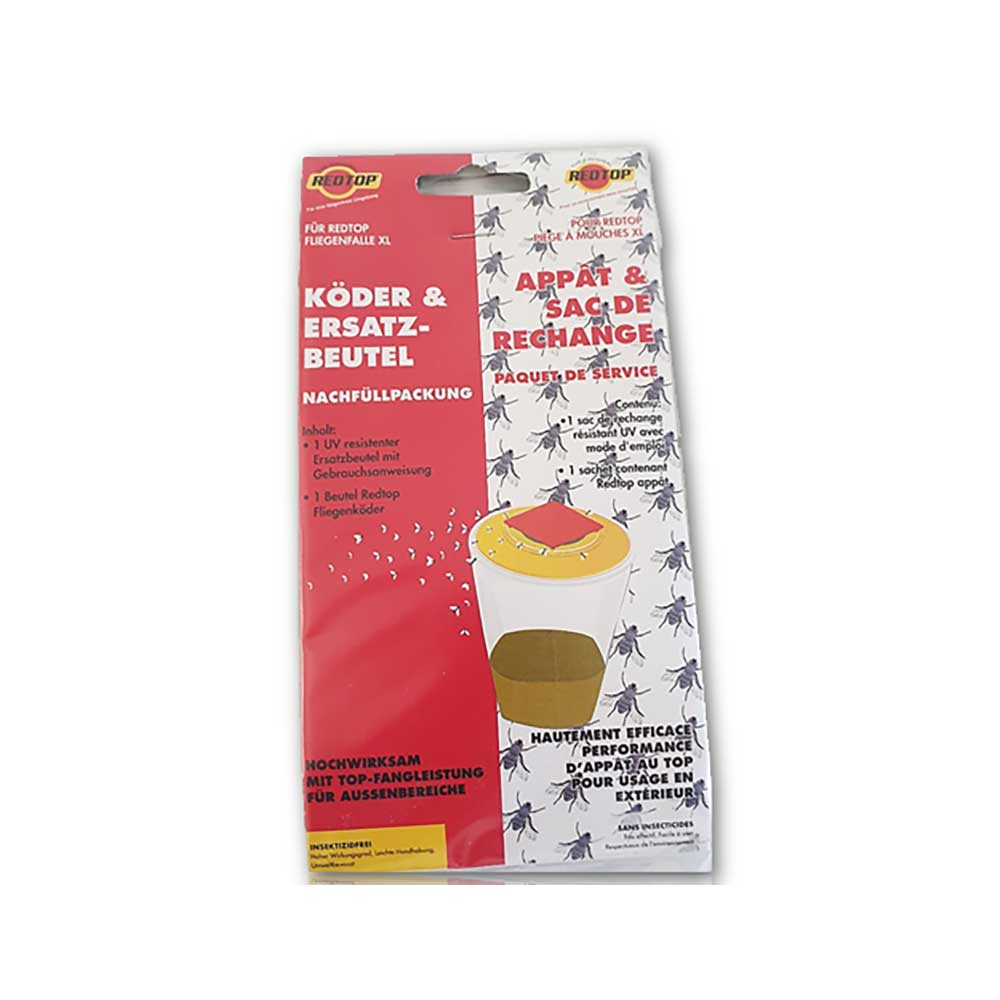 705417 Nachfüllpackung Fliegenfalle Redtop Standard