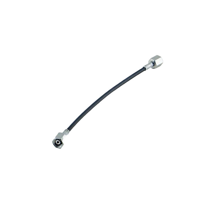 Messschlauch Gummi-Textilgeflecht schwarz DN02 250 mm Ehrle