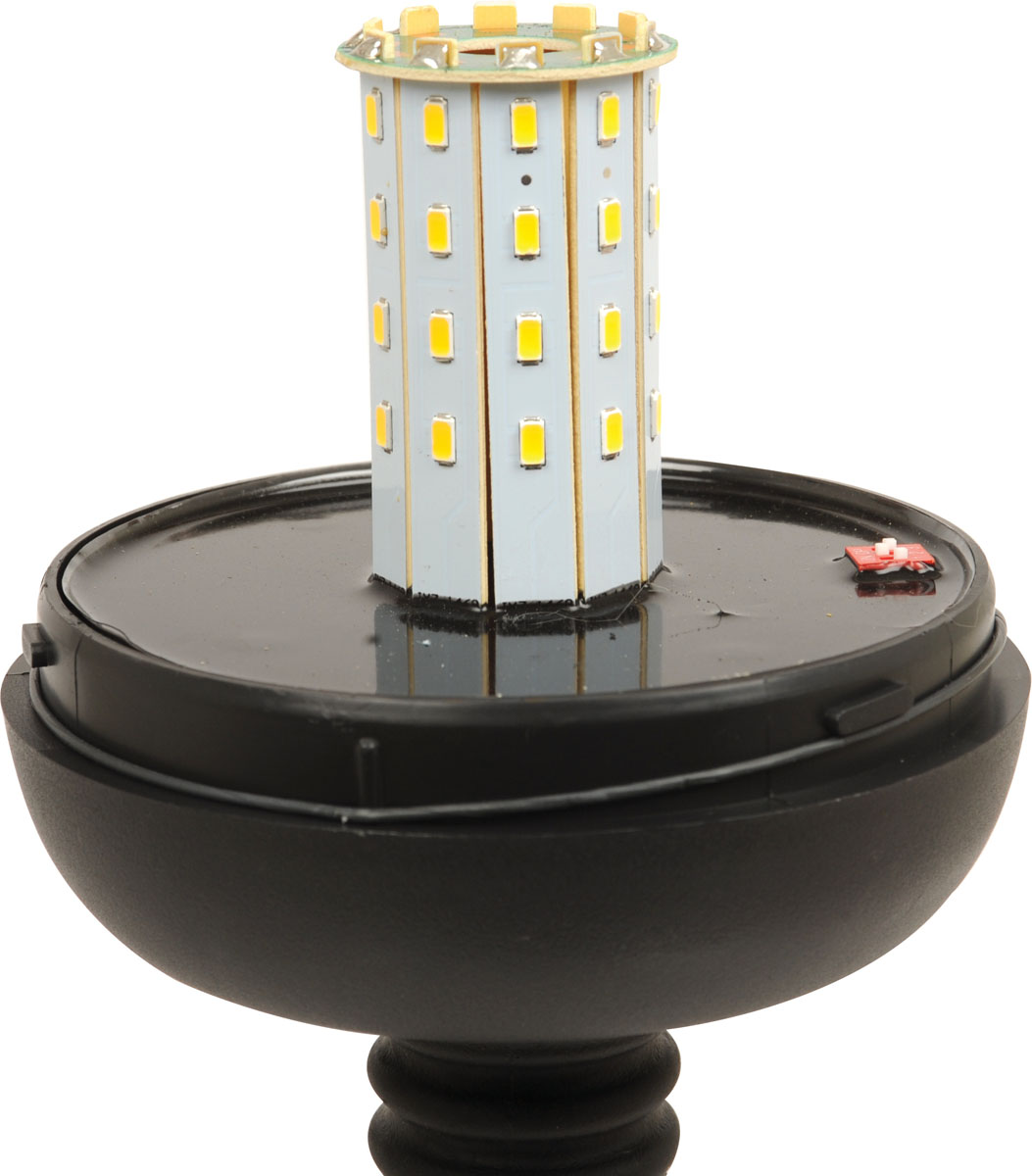 LED Rundumleuchte (Gelb), Störung: Klasse 3, flexibler Fuß, 12-24V