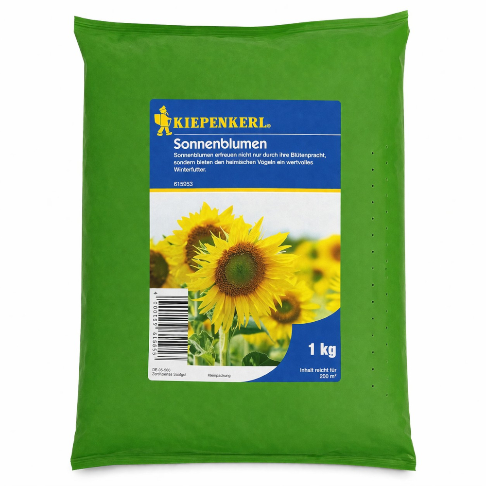 Sonnenblumen | 1 kg - ca. 200 m² | Kiepenkerl
