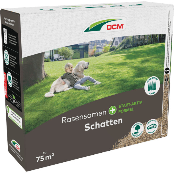 Rasensamen Schatten (2in1) 1,5 kg - ca. 75 m² - Cuxin DCM