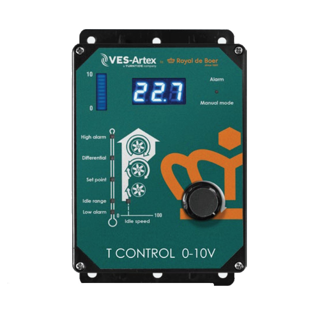 Steuerung T-Control 0-10VDC für Blast fan 50" Direct Drive 400V