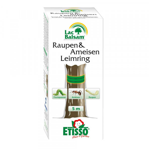 Etisso LacBalsam Raupen und Ameisen Leimring
