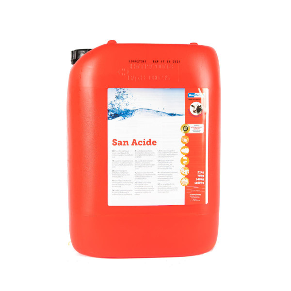SAN ACIDE 22 kg BouMatic Melkanlagen und Milchkühltank Reiniger