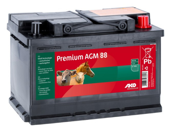AKO Premium AGM Batterie 88 AH (C100)