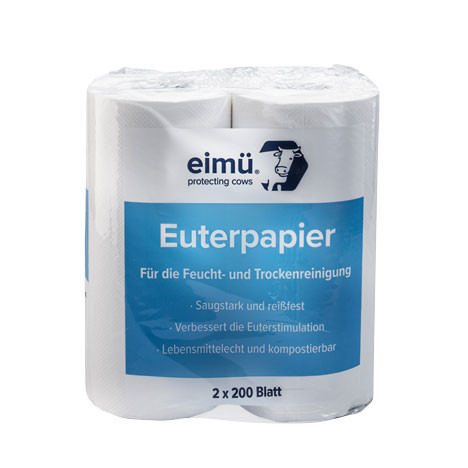 Euterpapier Eimü, 2x200 Blatt