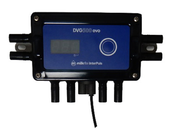 Vakuumuhr Digital DVG 500 24 V DC milkrite | InterPuls Neue Ausführung