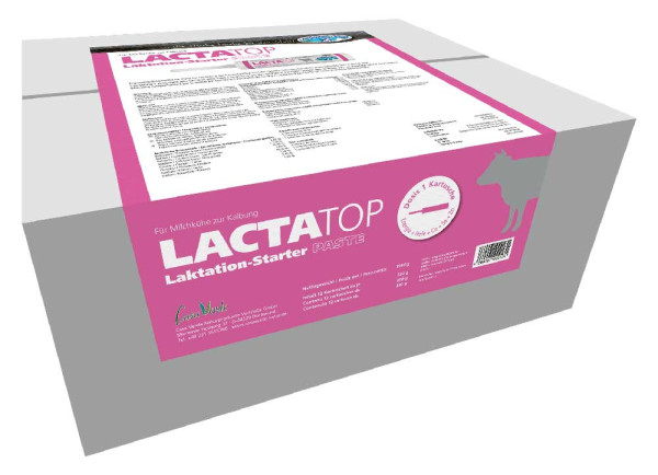 Lactatop Laktation Starter Paste Kühe 12er