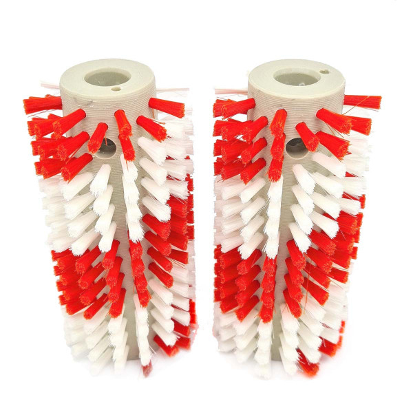 Reinigungsbürste PE, rot/weiß A3/A4 - 2 Stück Melkroboter