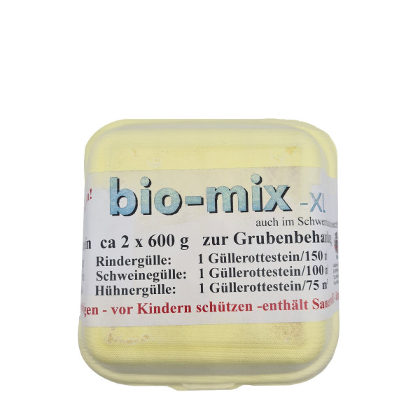 Bio-mix Güllestein XL 2 x 600 gr. Güllerottestein