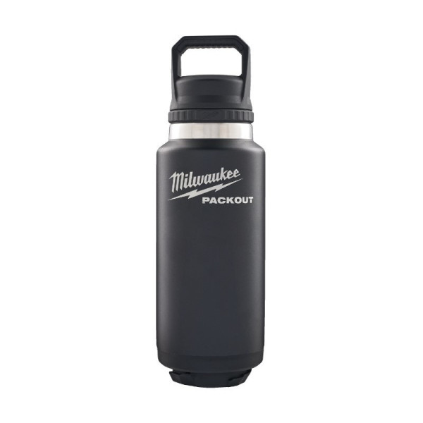 Milwaukee® Thermosflasche 1.065 ml mit Schraubdeckel, schwarz